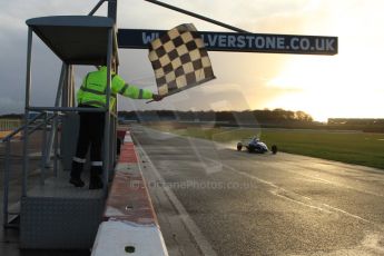 World © Octane Photographic Ltd. Formula Ford Sampler Day – Silverstone December 15th 2012. George Blundell - Fan Powered Racer. Digital Ref :