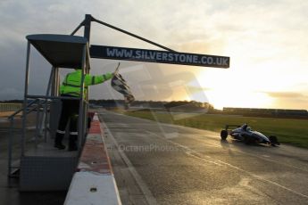 World © Octane Photographic Ltd. Formula Ford Sampler Day – Silverstone December 15th 2012. George Blundell - Fan Powered Racer. Digital Ref :