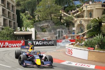 © Octane Photographic Ltd. 2012. Formula Renault 3.5 Monte Carlo - Race. Sunday 27th May 2012. Lewis Williamson - Arden Caterham. Digital Ref : 0359cb1d7567