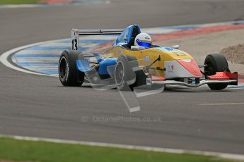 © Octane Photographic Ltd. 2012. Donington Park. Saturday 18th August 2012. Formula Renault BARC Qualifying session. Digital Ref :