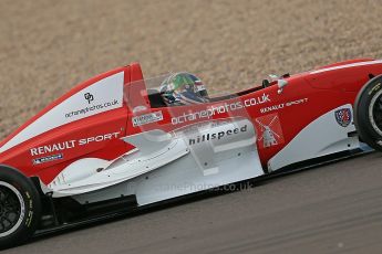 © Octane Photographic Ltd. 2012. Donington Park. Saturday 18th August 2012. Formula Renault BARC Qualifying session. Kieran Vernon - Hillspeed. Digital Ref : 0460cb1d2587