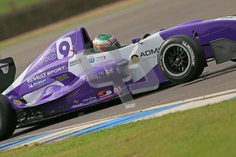 © Octane Photographic Ltd. 2012. Donington Park. Saturday 18th August 2012. Formula Renault BARC Qualifying session. Josh Webster - MGR Motorsport. Digital Ref : 0460cb1d2681