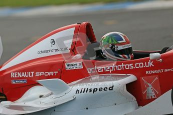 © Octane Photographic Ltd. 2012. Donington Park. Saturday 18th August 2012. Formula Renault BARC Qualifying session. Kieran Vernon - Hillspeed. Digital Ref : 0460cb1d2973