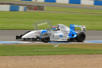© Octane Photographic Ltd. 2012. Donington Park. Saturday 18th August 2012. Formula Renault BARC Qualifying session. Digital Ref :