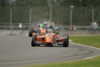 © Octane Photographic Ltd. 2012. Donington Park. Saturday 18th August 2012. Formula Renault BARC Qualifying session. Seb Morris - Fortec Motorsports. Digital Ref : 0460lw7d0824