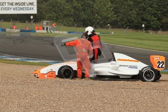© Octane Photographic Ltd. 2012. Donington Park. Saturday 18th August 2012. Formula Renault BARC Race 1. Digital Ref : 0462cb7d0622