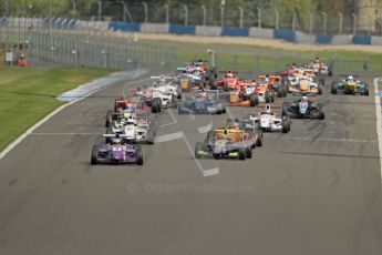 © Octane Photographic Ltd. 2012. Donington Park. Saturday 18th August 2012. Formula Renault BARC Race 1. Digital Ref : 0462lw7d1350