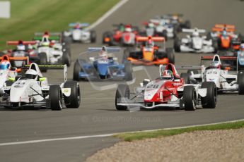 © Octane Photographic Ltd. 2012. Donington Park. Saturday 18th August 2012. Formula Renault BARC Race 1. Kieran Vernon - Hillspeed. Digital Ref : 0462lw7d1364