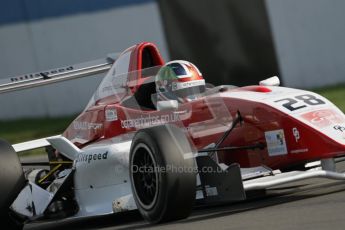 © Octane Photographic Ltd. 2012. Donington Park. Saturday 18th August 2012. Formula Renault BARC Race 1. Kieran Vernon - Hillspeed. Digital Ref : 0462lw7d1549