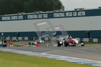 © Octane Photographic Ltd. 2012. Donington Park. Sunday 19th August 2012. Formula Renault BARC Race 2. Race Winner - Kieran Vernon - Hillspeed. Digital Ref : 0463lw1d3575