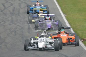 © Chris Enion/Octane Photographic Ltd. 2012. Donington Park. Sunday 19th August 2012. Formula Renault BARC Race 3. Race Winner David Wagner - MGR Motorsport. Digital Ref : 0468ce1d0127