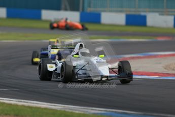 © Octane Photographic Ltd. 2012. Donington Park. Sunday 19th August 2012. Formula Renault BARC Race 3. Race Winner David Wagner - MGR Motorsport, Scott malvern - Cullen Motorsport. Digital Ref :