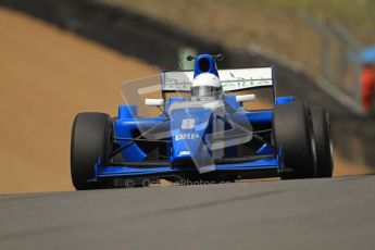 © Octane Photographic Ltd. 2012. FIA Formula 2 - Brands Hatch - Friday 13th July 2012 - Practice 2 - Plamen Kralev. Digital Ref : 0402lw7d0674