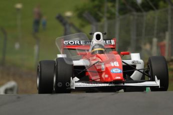 © Octane Photographic Ltd. 2012. FIA Formula 2 - Brands Hatch - Friday 13th July 2012 - Practice 2 - Dino Zamparelli. Digital Ref : 0402lw7d0955