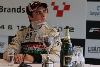 © Octane Photographic Ltd. 2012. FIA Formula 2 - Brands Hatch - Sunday 15th July 2012 - Race 2 - Dino Zamparelli. Digital Ref : 0408lw7d0292