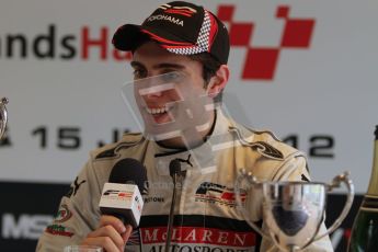 © Octane Photographic Ltd. 2012. FIA Formula 2 - Brands Hatch - Sunday 15th July 2012 - Race 2 - Dino Zamparelli. Digital Ref : 0408lw7d0316