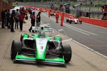 © Octane Photographic Ltd. 2012. FIA Formula 2 - Brands Hatch - Sunday 15th July 2012 - Race 2 - Mihai Marinescu. Digital Ref : 0408lw7d2597