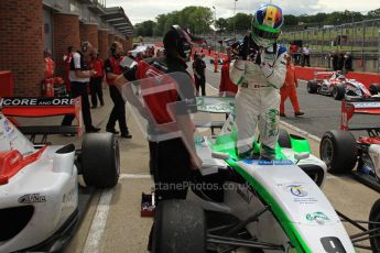 © Octane Photographic Ltd. 2012. FIA Formula 2 - Brands Hatch - Sunday 15th July 2012 - Race 2 - Mihai Marinescu. Digital Ref : 0408lw7d2619