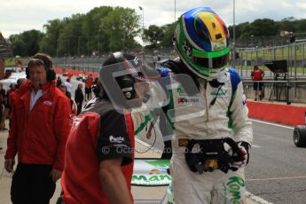 © Octane Photographic Ltd. 2012. FIA Formula 2 - Brands Hatch - Sunday 15th July 2012 - Race 2 - Mihai Marinescu. Digital Ref : 0408lw7d2627