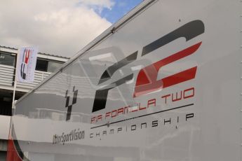 © 2012 Octane Photographic Ltd. Friday 13th April. Formula Two - Practice 2. Formula 2 (FIA F2) Logo. Digital Ref : 0290lw7d2276