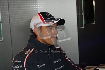 © 2012 Octane Photographic Ltd/ Carl Jones. Pastor Maldonado. Digital Ref: 0395CJ7D7996