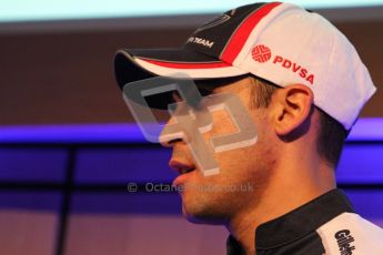 © 2012 Octane Photographic Ltd/ Carl Jones. Pastor Maldonado, FOTA Fan Forum. Digital Ref: 0395CJ7D8081