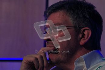 © 2012 Octane Photographic Ltd/ Carl Jones. Ross Brawn, Mercedes, FOTA Fan Forum. Digital Ref: 0395CJ7D8138