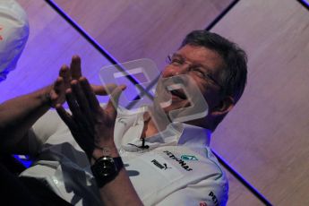 © 2012 Octane Photographic Ltd/ Carl Jones. Ross Brawn, Mercedes, FOTA Fan Forum. Digital Ref: