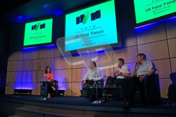 © 2012 Octane Photographic Ltd/ Carl Jones. The Panel, FOTA Fan Forum. Digital Ref: