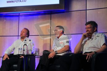 © 2012 Octane Photographic Ltd/ Carl Jones. The Panel, FOTA Fan Forum. Digital Ref: