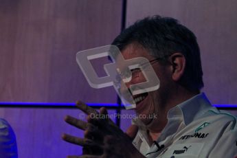 © 2012 Octane Photographic Ltd/ Carl Jones. Ross Brawn, Mercedes, FOTA Fan Forum. Digital Ref: