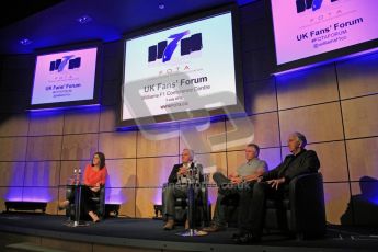 © 2012 Octane Photographic Ltd/ Carl Jones. Legends Panel, FOTA Fan Forum. Digital Ref: