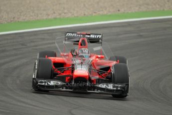 © 2012 Octane Photographic Ltd. German GP Hockenheim - Friday 20th July 2012 - F1 Practice 1. Marussia MR01 - Timo Glock. Digital Ref :  0410lw1d3351