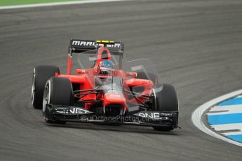 © 2012 Octane Photographic Ltd. German GP Hockenheim - Friday 20th July 2012 - F1 Practice 1. Marussia MR01 - Charles Pic. Digital Ref : 0410lw1d3430