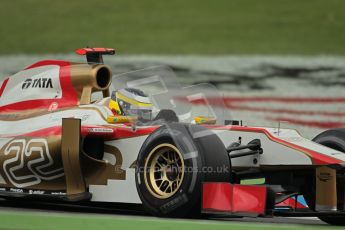 © 2012 Octane Photographic Ltd. German GP Hockenheim - Friday 20th July 2012 - F1 Practice 1. HRT F112 - Pedro de La Rosa. Digital Ref : 0410lw1d3454