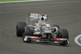 © 2012 Octane Photographic Ltd. German GP Hockenheim - Friday 20th July 2012 - F1 Practice 1. Sauber C31 - Kamui Kobayashi. Digital Ref : 0410lw1d3531
