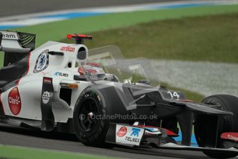 © 2012 Octane Photographic Ltd. German GP Hockenheim - Friday 20th July 2012 - F1 Practice 1. Sauber C31 - Kamui Kobayashi. Digital Ref : 0410lw1d3549