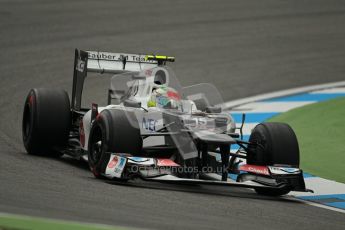 © 2012 Octane Photographic Ltd. German GP Hockenheim - Friday 20th July 2012 - F1 Practice 1. Sauber C31 - Sergio Perez. Digital Ref : 0410lw1d3603
