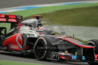 © 2012 Octane Photographic Ltd. German GP Hockenheim - Friday 20th July 2012 - F1 Practice 1. McLaren MP4/27 - Jenson Button. Digital Ref : 0410lw1d3613