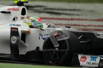 © 2012 Octane Photographic Ltd. German GP Hockenheim - Friday 20th July 2012 - F1 Practice 1. Sauber C31 - Sergio Perez. Digital Ref : 0410lw1d3641