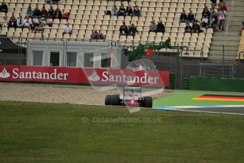 © 2012 Octane Photographic Ltd. German GP Hockenheim - Friday 20th July 2012 - F1 Practice 1. Williams FW34 - Pastor Maldonado. Digital Ref : 0410lw1d3657