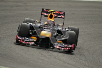 © 2012 Octane Photographic Ltd. German GP Hockenheim - Friday 20th July 2012 - F1 Practice 1. Red Bull RB8 - Mark Webber. Digital Ref : 0410lw1d3757