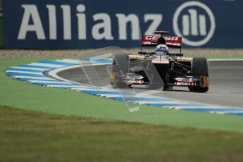 © 2012 Octane Photographic Ltd. German GP Hockenheim - Friday 20th July 2012 - F1 Practice 1. Toro Rosso STR7 - Daniel Ricciardo. Digital Ref : 0410lw1d3805