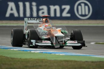 © 2012 Octane Photographic Ltd. German GP Hockenheim - Friday 20th July 2012 - F1 Practice 1. Force India VJM05 - Paul di Resta. Digital Ref : 0410lw1d3817