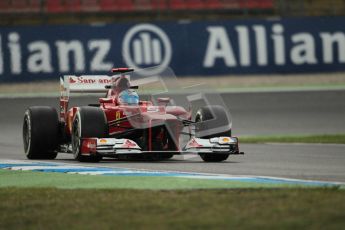 © 2012 Octane Photographic Ltd. German GP Hockenheim - Friday 20th July 2012 - F1 Practice 1. Ferrari F2012 - Fernando Alonso. Digital Ref : 0410lw1d3886