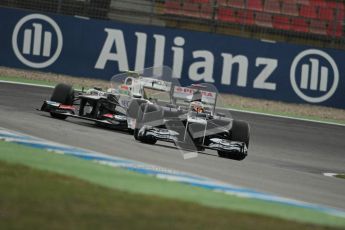 © 2012 Octane Photographic Ltd. German GP Hockenheim - Friday 20th July 2012 - F1 Practice 1. Williams FW34 - Pastor Maldonado. Digital Ref : 0410lw1d3906
