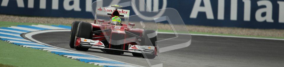 © 2012 Octane Photographic Ltd. German GP Hockenheim - Friday 20th July 2012 - F1 Practice 1. Ferrari F2012 - Felipe Massa. Digital Ref : 0410lw1d3991
