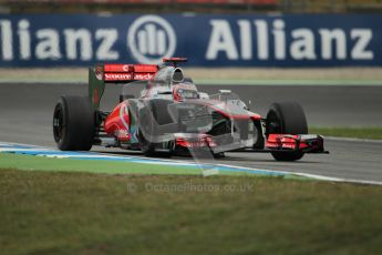© 2012 Octane Photographic Ltd. German GP Hockenheim - Friday 20th July 2012 - F1 Practice 1. McLaren MP4/27 - Jenson Button. Digital Ref : 0410lw1d4057