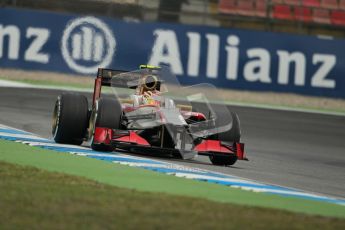 © 2012 Octane Photographic Ltd. German GP Hockenheim - Friday 20th July 2012 - F1 Practice 1. HRT F112 - Dani Clos. Digital Ref : 0410lw1d4273