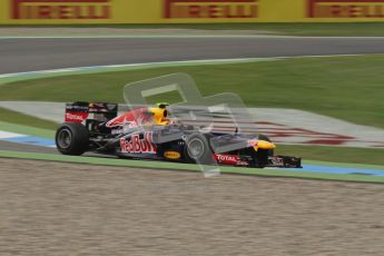 © 2012 Octane Photographic Ltd. German GP Hockenheim - Friday 20th July 2012 - F1 Practice 1. Red Bull RB8 - Mark Webber. Digital Ref : 0410lw7d0496